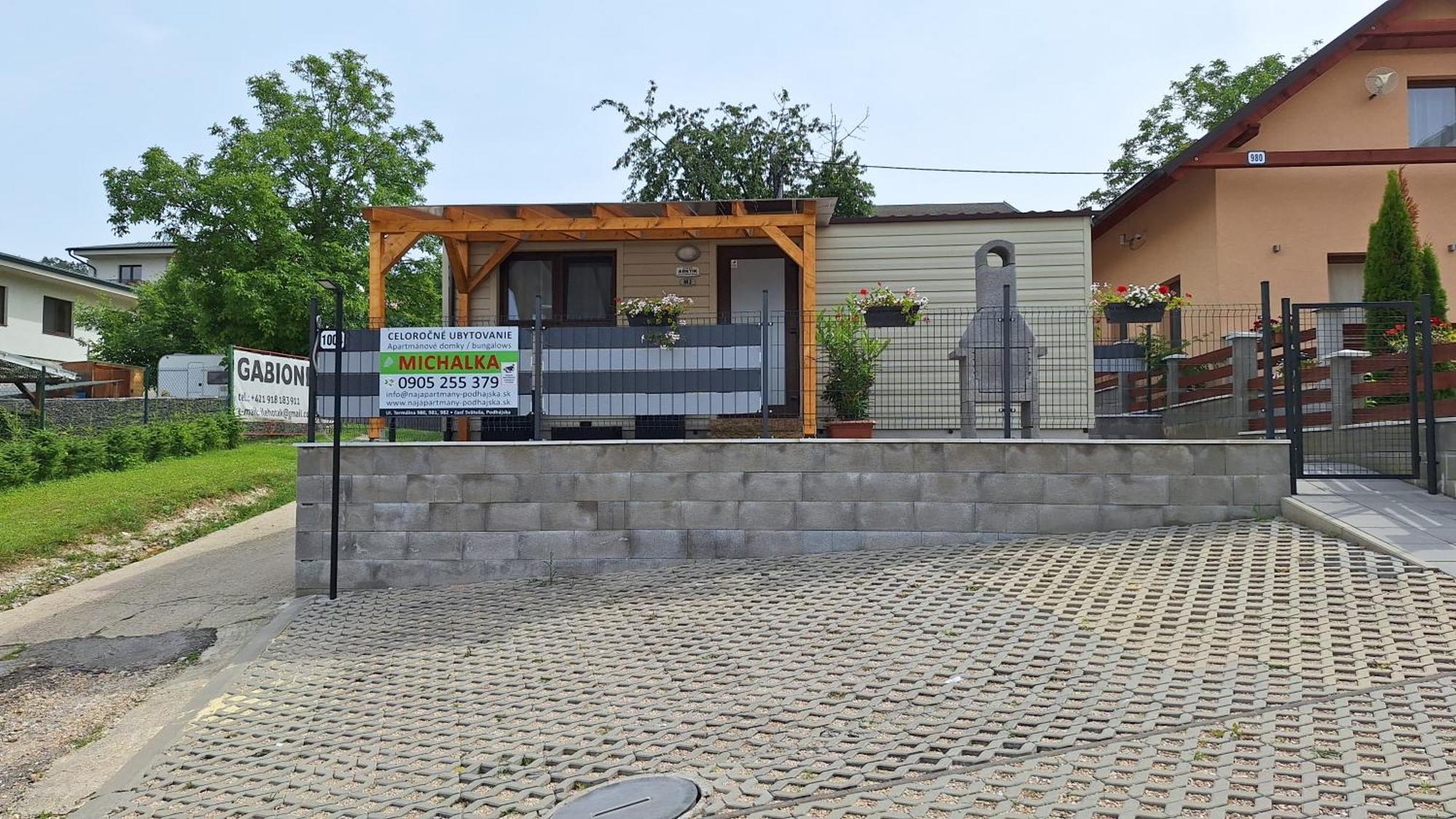Bungalows Michalka - Podhájska Esterno foto